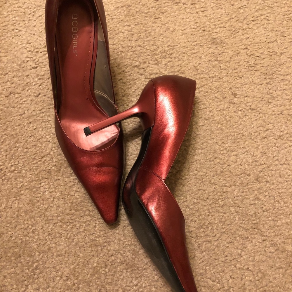 Sexy pumps, Leather,
